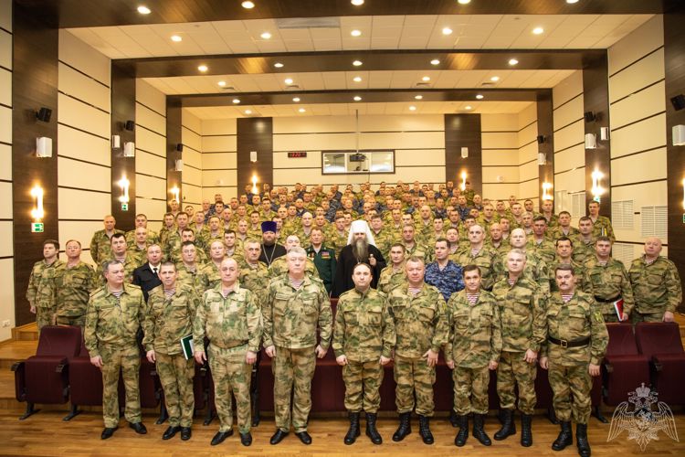 В Нижегородской области проходит оперативный сбор с руководящим составом Приволжского округа Росгвардии