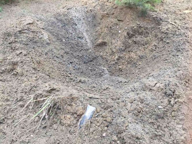 Взрывотехники ОМОН Управления Росгвардии по Нижегородской области уничтожили артиллерийский снаряд