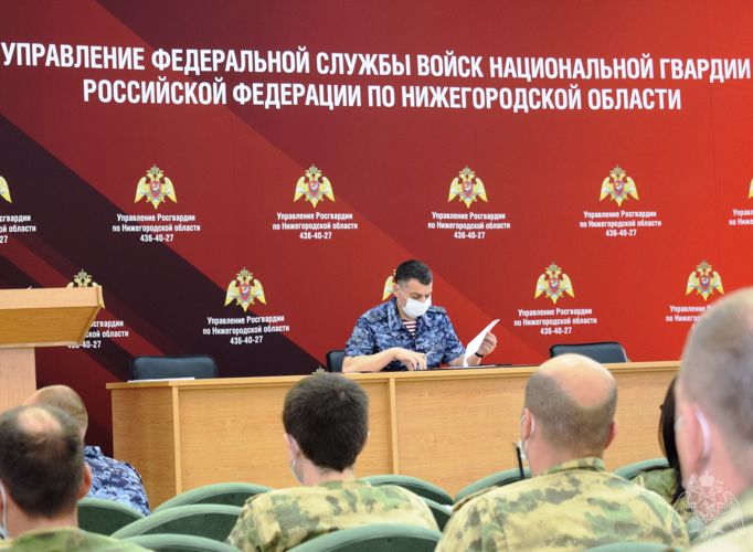 В Управлении Росгвардии по Нижегородской области стартовал летний период обучения 