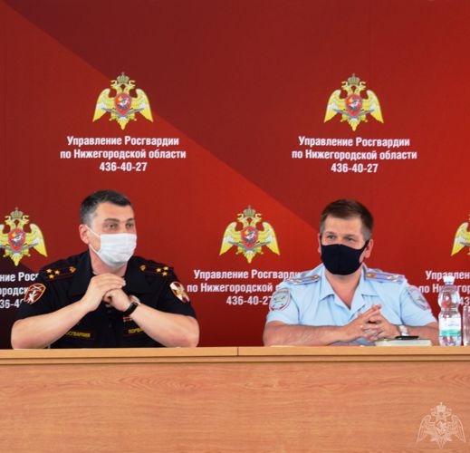 В Управлении Росгвардии по Нижегородской области состоялась техническая конференция по безопасности дорожного движения