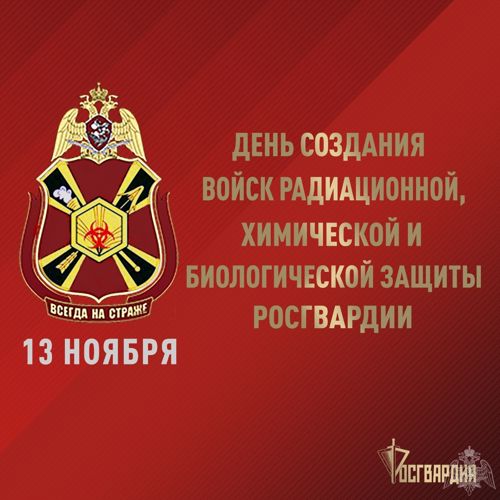 Специалисты радиационной, химической и биологической защиты Росгвардии отмечают профессиональный праздник