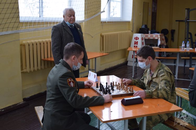 Победители шахматного турнира определены в Саровской дивизии войск национальной гвардии (фото, видео)