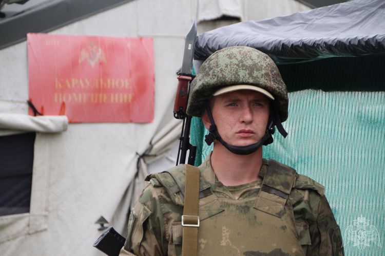 В Нижегородской области в рамках учения «Заслон-2021» росгвардейцы взяли под охрану важный государственный объект