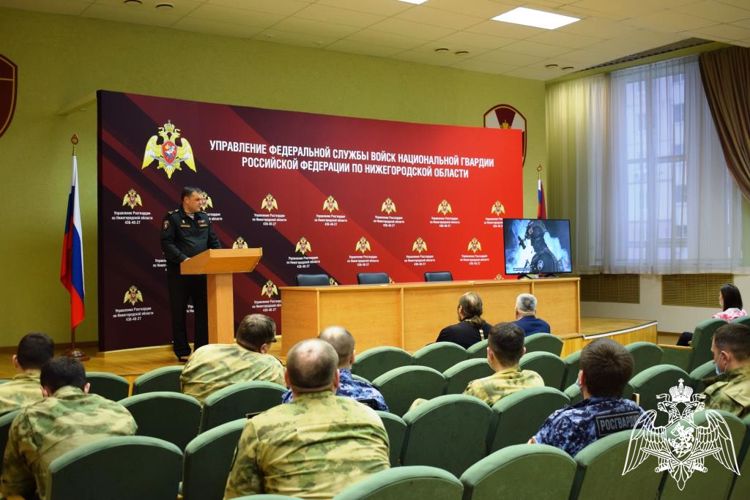 В Управлении Росгвардии по Нижегородской области прошли мероприятия, посвященные Дню Героев Отечества