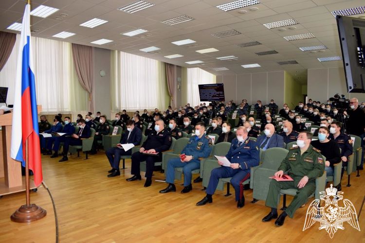 Начальник Управления Росгвардии по Нижегородской области подвел итоги служебно-боевой деятельности за 2021 год (фото, видео).