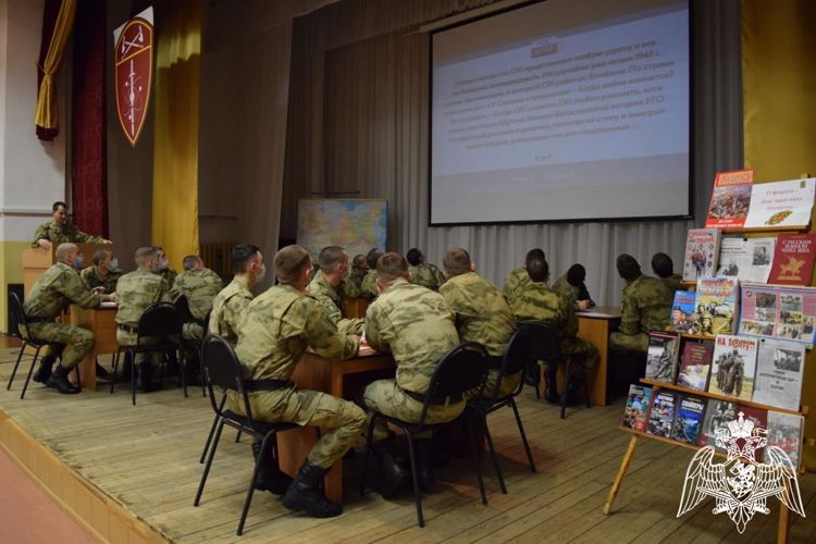 В Саровском соединении Росгвардии состоялась интеллектуальная игра ко Дню защитника Отечества