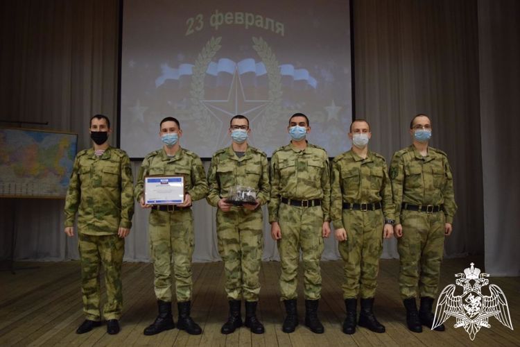В Саровском соединении Росгвардии состоялась интеллектуальная игра ко Дню защитника Отечества