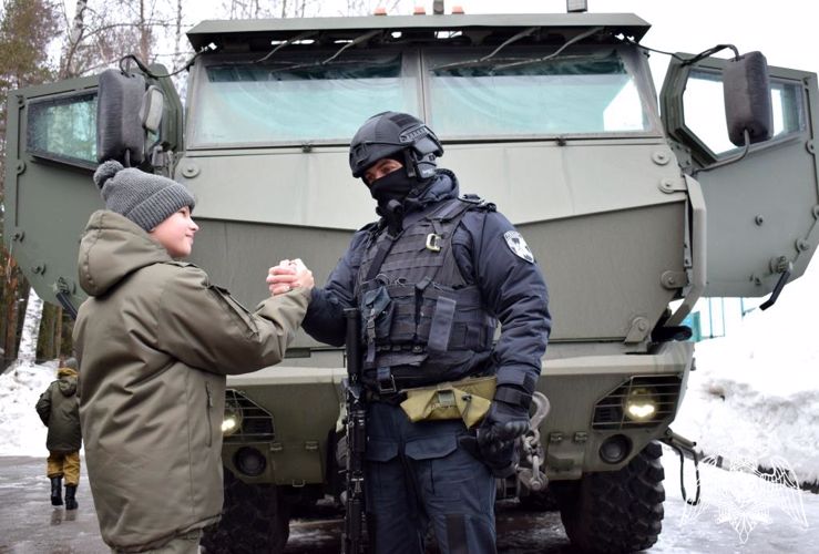 В Нижегородской области спецназ Росгвардии стал соорганизатором военно-патриотического сбора (фото)