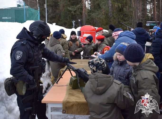 В Нижегородской области спецназ Росгвардии стал соорганизатором военно-патриотического сбора (фото)