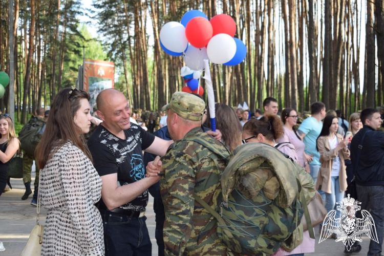 Росгвардейцы, принимавшие участие в спецоперации на Украине, вернулись в Нижегородскую область