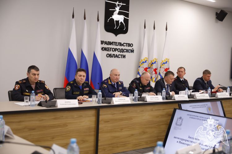 Начальник Управления Росгвардии по Нижегородской области принял участие в итоговом заседании областной антитеррористической комиссии