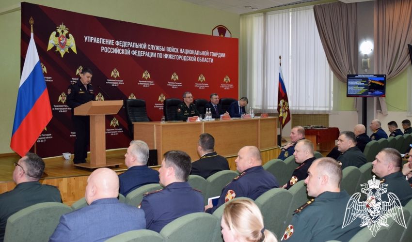 В Управлении Росгвардии по Нижегородской области подведены итоги служебно-боевой деятельности за 2022 год