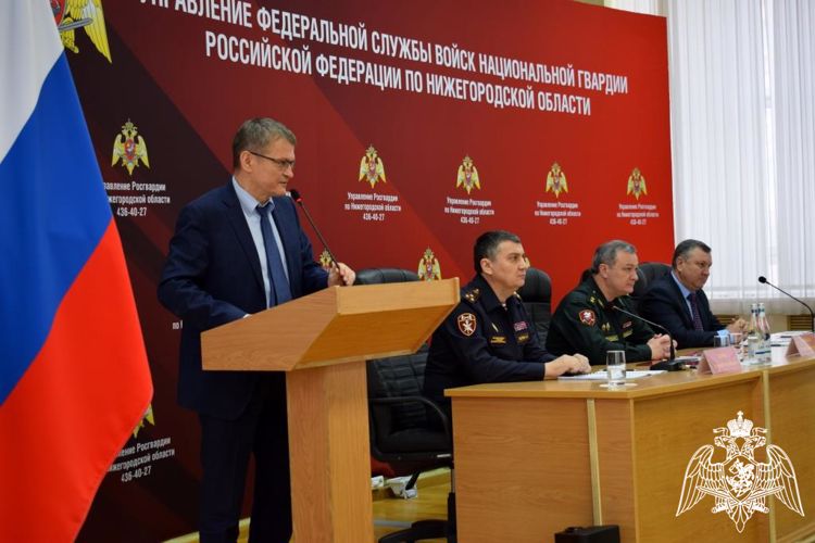 В Управлении Росгвардии по Нижегородской области подведены итоги служебно-боевой деятельности за 2022 год