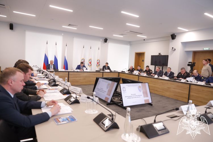 Начальник Управления Росгвардии по Нижегородской области принял участие в заседании антитеррористической комиссии региона