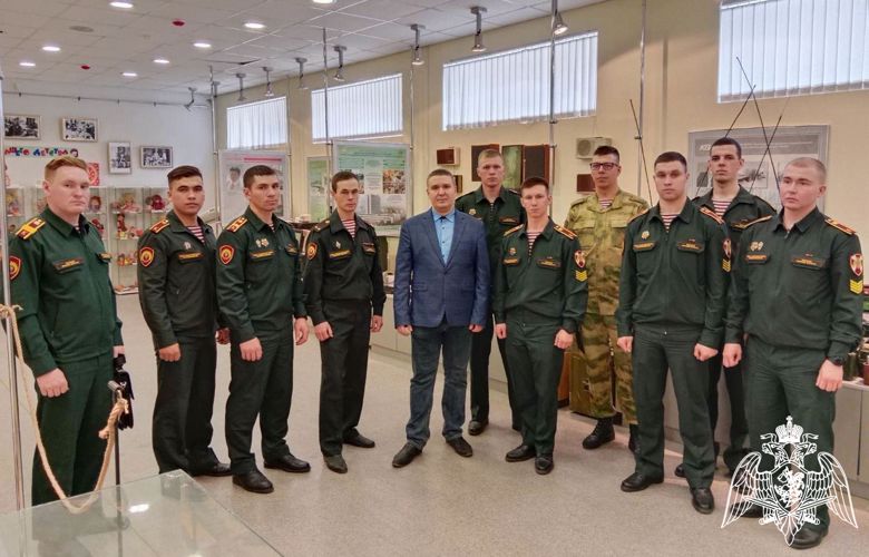 Курсанты-стажеры Пермского военного института Росгвардии посетили нижегородский музей «Холодной войны»
