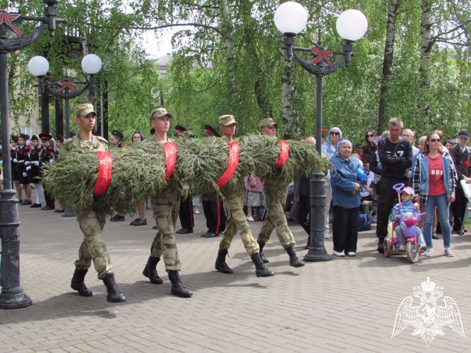 Росгвардейцы Приволжья почтили память защитников Отечества в годы Великой Отечественной войны