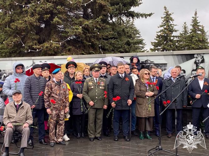 Росгвардейцы Приволжья почтили память защитников Отечества в годы Великой Отечественной войны