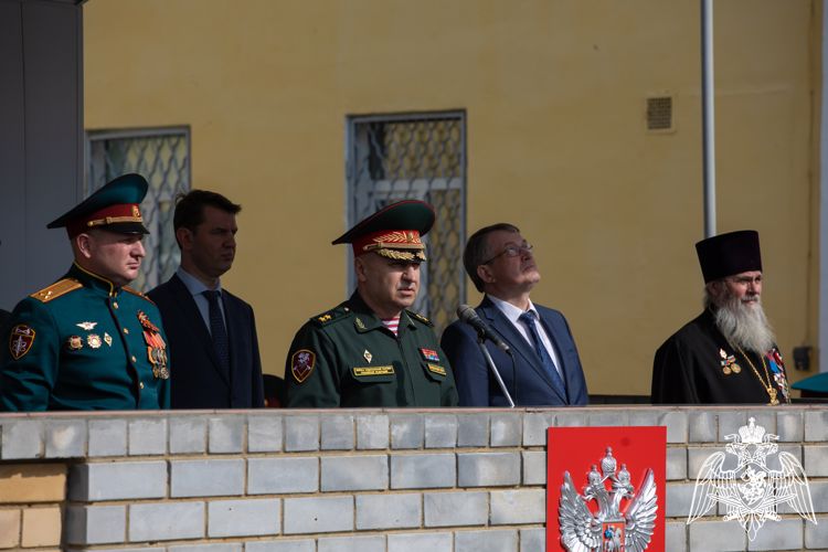 Саровской дивизии Росгвардии вручено Боевое знамя