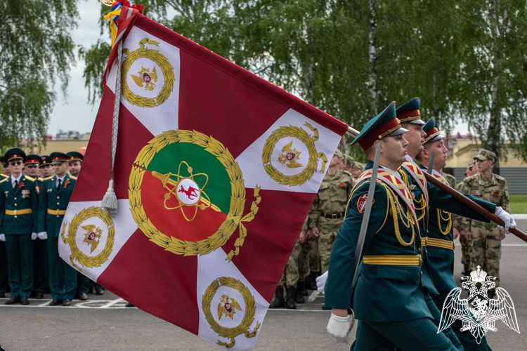 Саровской дивизии Росгвардии вручено Боевое знамя