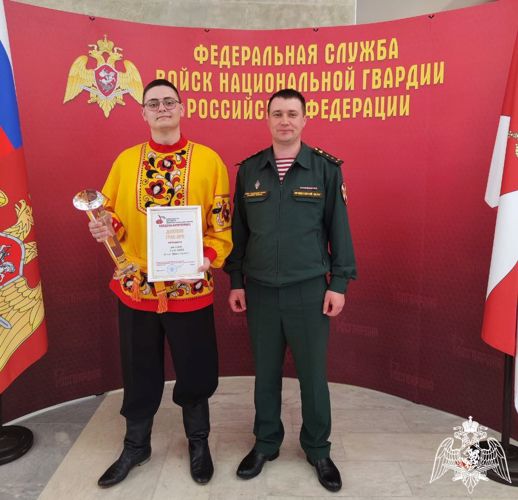 Саровский росгвардеец стал обладателем Гран-при всероссийского творческого смотра-конкурса «Солдаты антитеррора»