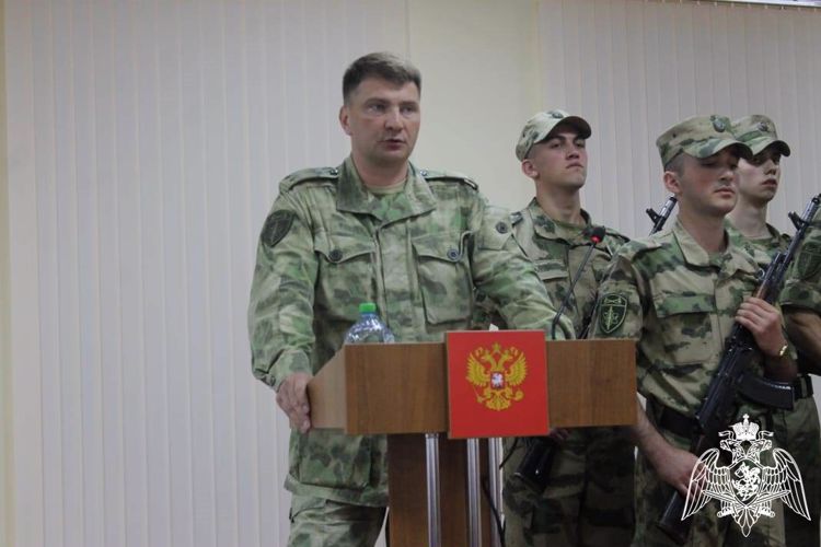 В Нижегородской области военнослужащие Росгвардии торжественно присягнули на верность Отечеству