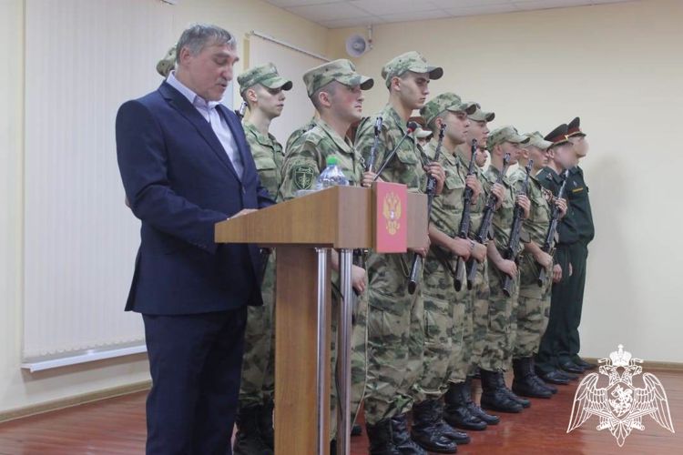 В Нижегородской области военнослужащие Росгвардии торжественно присягнули на верность Отечеству