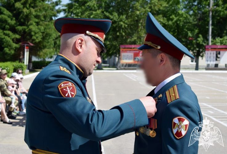 Богородской бригаде Росгвардии вручено Боевое знамя (видео)