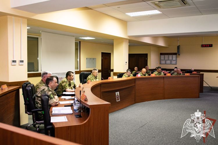 Расширенное заседание военного совета Приволжского округа Росгвардии состоялось в Нижнем Новгороде