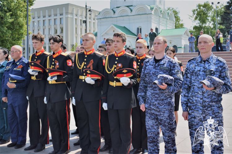 Росгвардия в Нижегородской области присоединилась к всероссийской акции «Минута молчания»