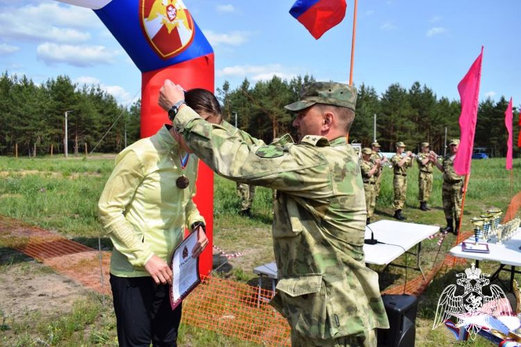 Завершился чемпионат Приволжского округа Росгвардии по служебному биатлону
