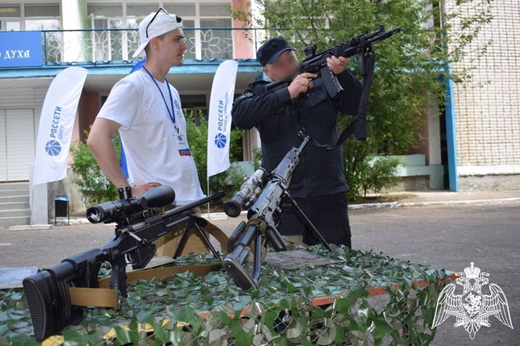 Росгвардия провела мастер-классы на первом слете молодежи «Россети Центр» и «Россети Центр и Приволжье» В Нижегородской области
