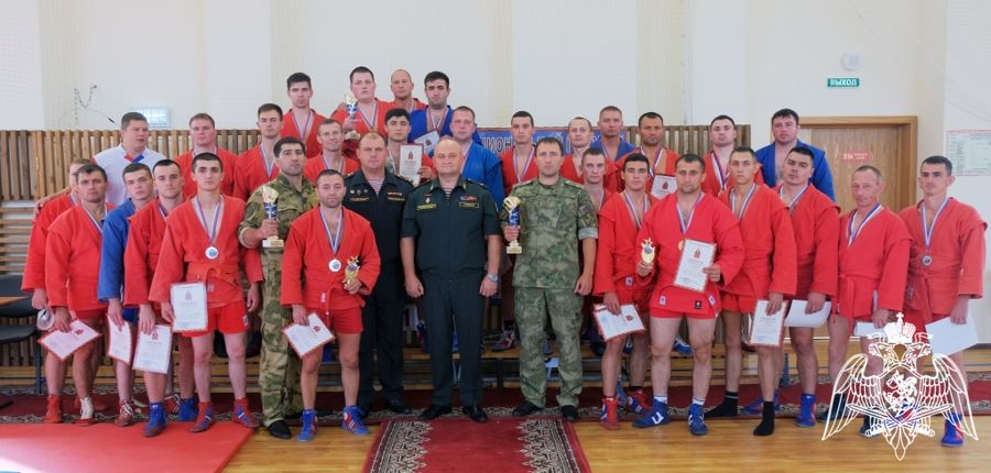 Чемпионат Приволжского округа Росгвардии по самбо прошел в Нижнем Новгороде