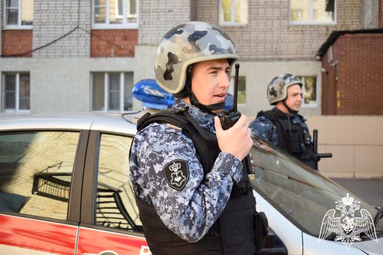 В Нижегородской области сотрудники Росгвардии приняли участие во всероссийских учениях по организации безопасности образовательных учреждений