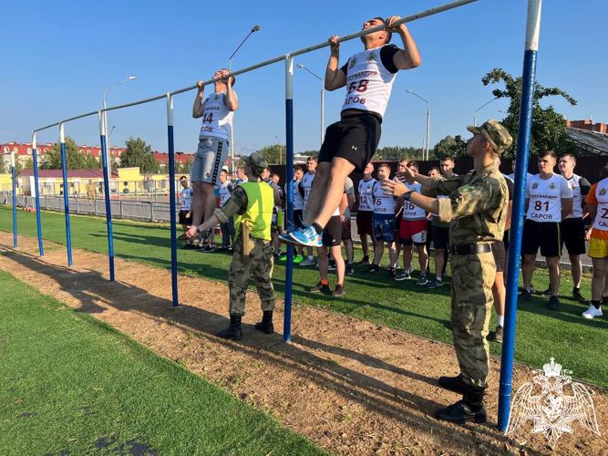 В Сарове прошли сборы с молодыми офицерами Росгвардии