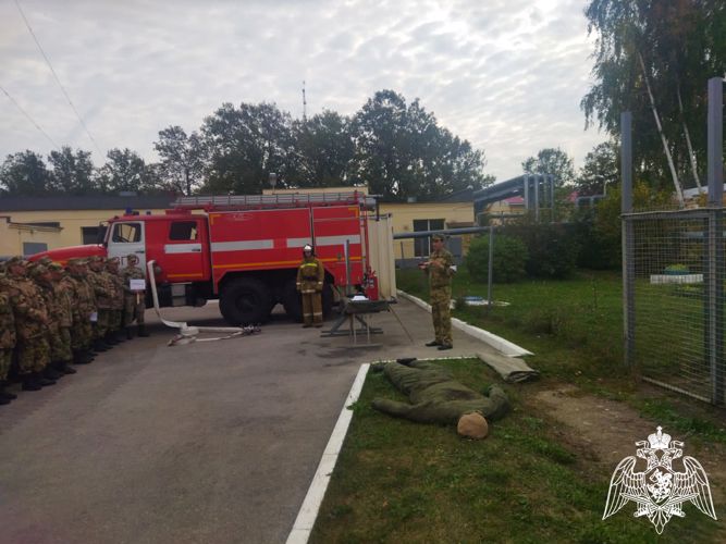 В Приволжском округе Росгвардии начались мероприятия по подготовке к осенне-зимнему пожароопасному периоду