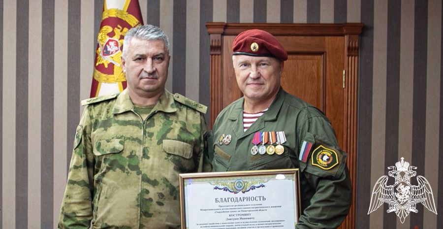 Командующий Приволжским округом Росгвардии встретился с руководителем «Гвардейской смены» (видео)