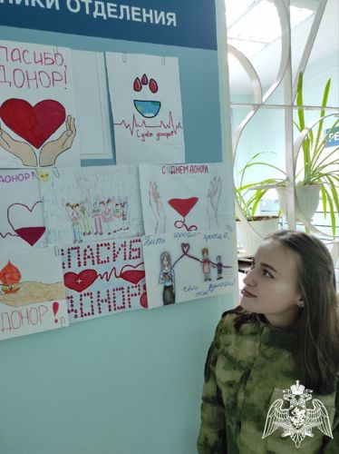 Донорская акция ко Дню солидарности в борьбе с терроризмом прошла в саровской дивизии Росгвардии
