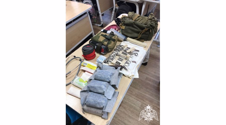 Фельдшер саровской дивизии Росгвардии провел круглый стол с учащимися «Центра образования» города Сарова