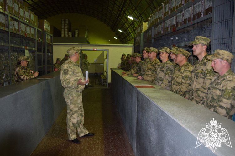 Учебно - методический сбор с начальниками тыловых служб Приволжского округа Росгвардии завершился в Сарове