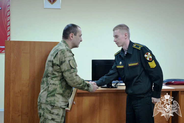 В саровской дивизии Приволжского округа Росгвардии подвели итоги войсковой стажировки крусантов института войск национальной гвардии