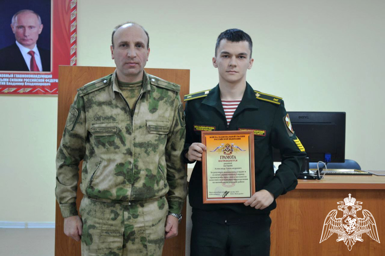 В саровской дивизии Приволжского округа Росгвардии подвели итоги войсковой стажировки крусантов института войск национальной гвардии