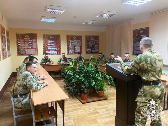 Курсанты Пермского военного института встретились с сотрудниками и военнослужащими Росгвардии Нижегородской области