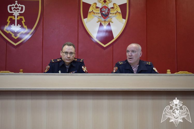 В Нижнем Новгороде врио начальника регионального Управления Росгвардии представил нового руководителя вневедомственной охраны