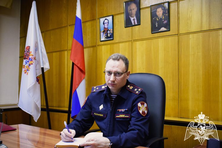 В Нижнем Новгороде врио начальника регионального Управления Росгвардии представил нового руководителя вневедомственной охраны