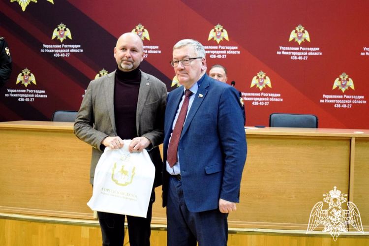 В Управлении Росгвардии по Нижегородской области поздравили ветеранов войск правопорядка 