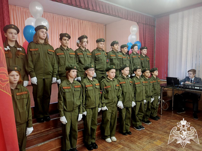 Новый подшефный класс Росгвардии открыт в Нижнем Новгороде (фото,видео)