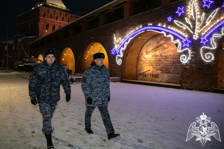 В Нижегородской области личный состав Росгвардии обеспечит правопорядок и безопасность граждан в Новогодние праздники