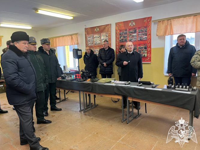 Командующий Приволжским округом посетил саровское соединение войск национальной гвардии