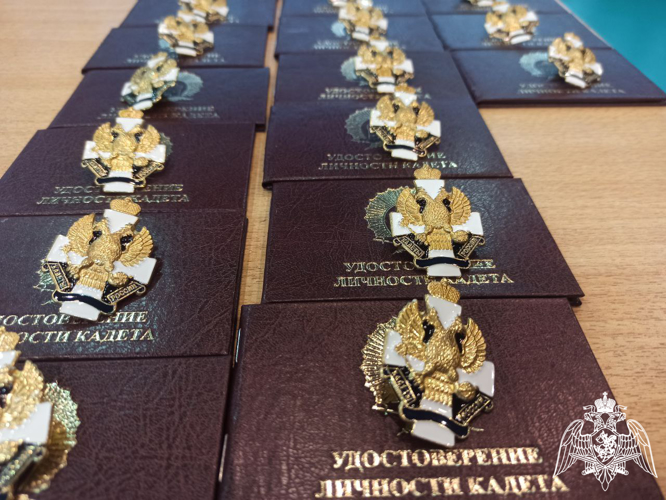 Офицер управления Росгвардии по Нижегородской области принял присягу у воспитанников кадетских классов