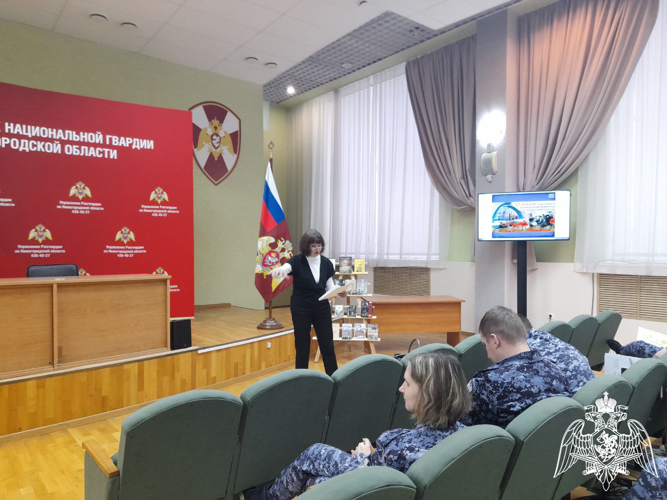 Управление Росгвардии по Нижегородской области стало площадкой для проведения экспозиции «Непокорённый Ленинград: летопись подвига»